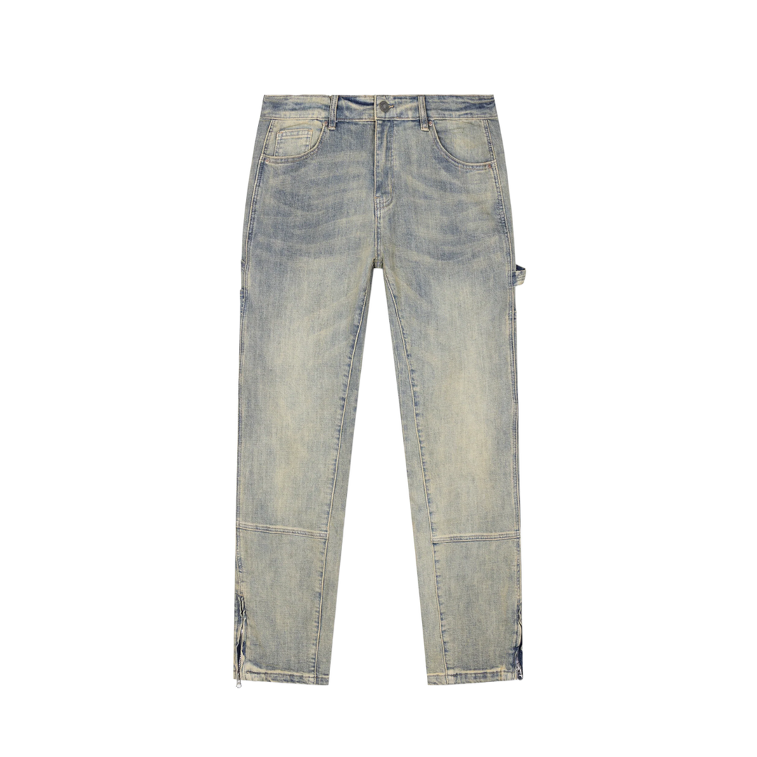 RIVERO - STRAIGHT WORKER DENIM JEANS