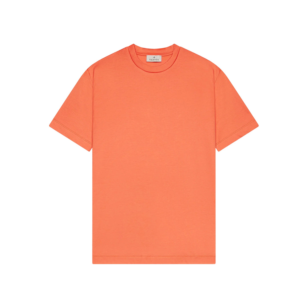 VALENZA - INTERLOCK SUPIMA T-SHIRT FLAME