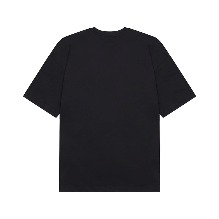 VALENZA - INTERLOCK SUPIMA OVERSIZED T-SHIRT BLACK