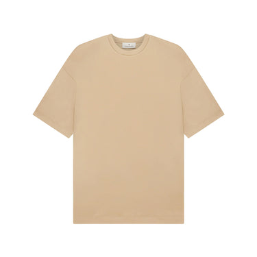 VALENZA - INTERLOCK SUPIMA OVERSIZED T-SHIRT BEIGE