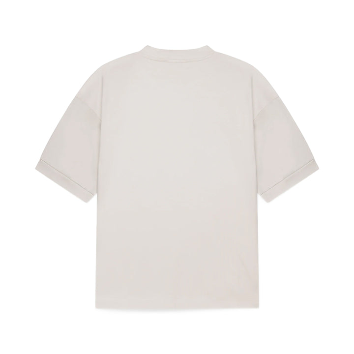 VALENZA - INTERLOCK SUPIMA OVERSIZED T-SHIRT PEARL GREY