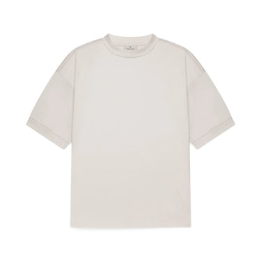 VALENZA - INTERLOCK SUPIMA OVERSIZED T-SHIRT PEARL GREY