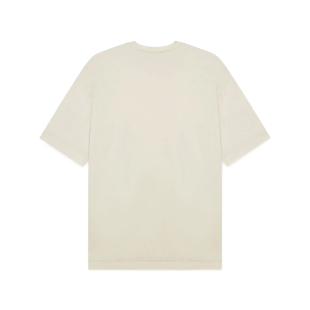 VALENZA - INTERLOCK SUPIMA T-SHIRT  - CREAM