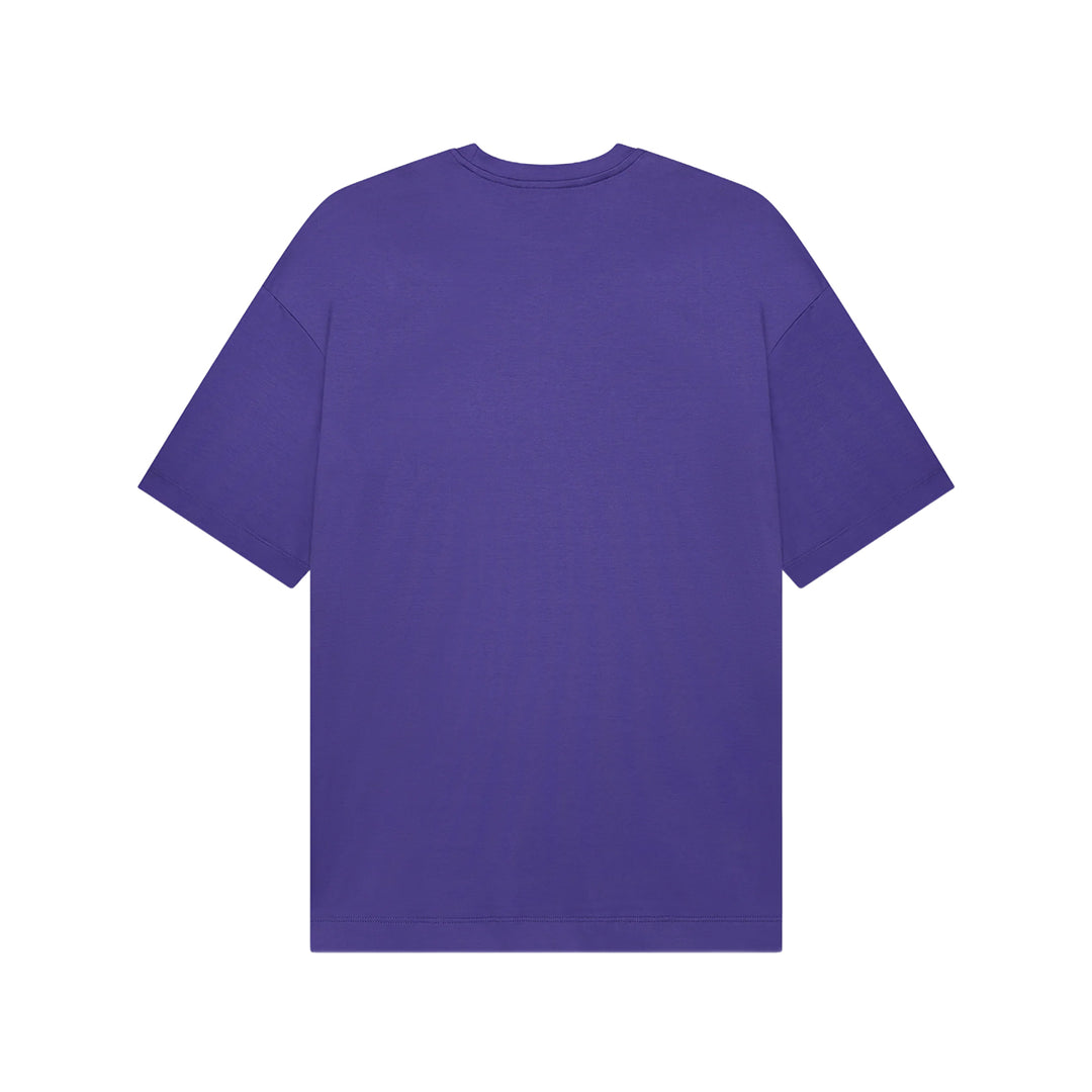 VALENZA - INTERLOCK SUPIMA T-SHIRT  - PURPLE