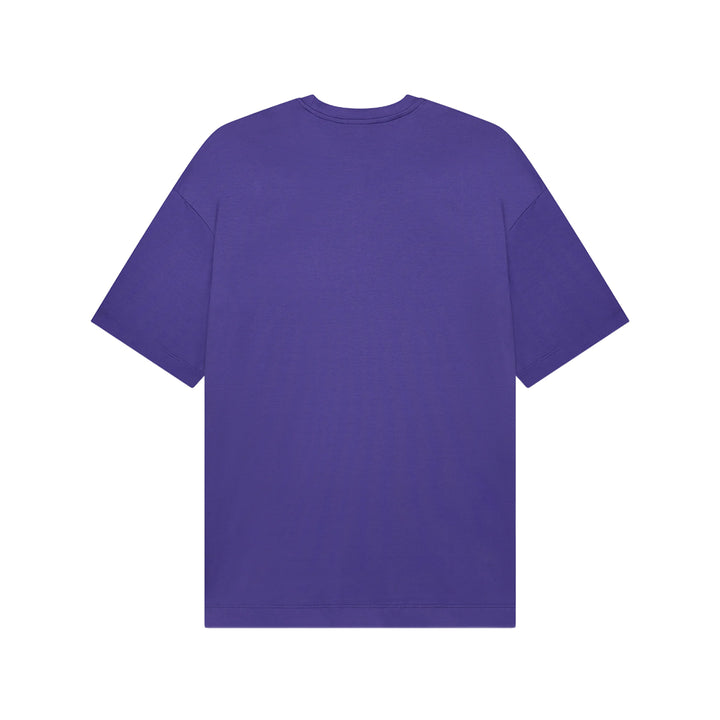 VALENZA - INTERLOCK SUPIMA T-SHIRT  - PURPLE
