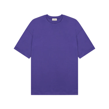 VALENZA - INTERLOCK SUPIMA T-SHIRT  - PURPLE