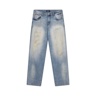 RIVERO - DUSTED FADE EMBOSSED DENIM