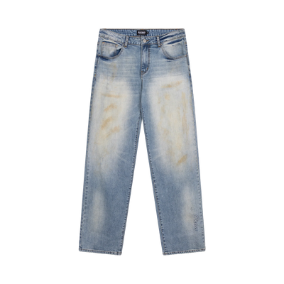 RIVERO - DUSTED FADE EMBOSSED DENIM
