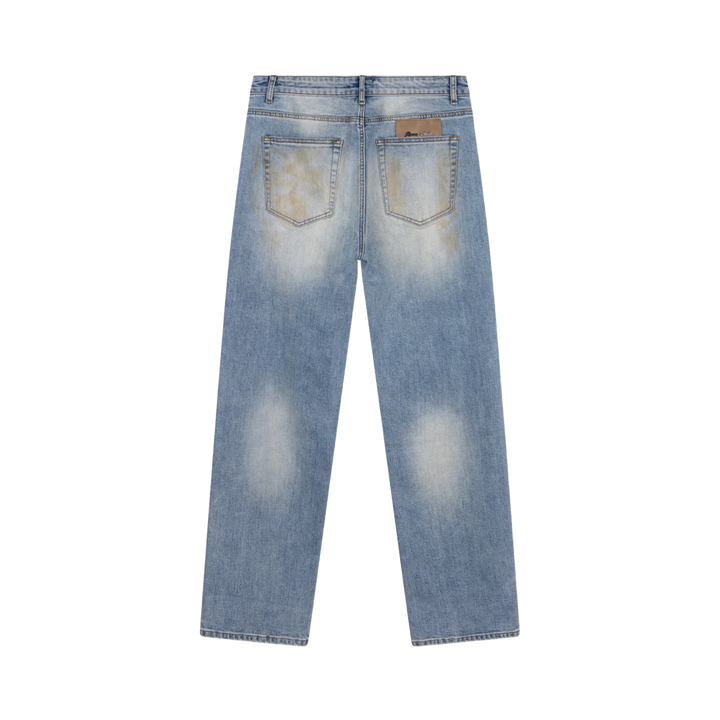 RIVERO - DUSTED FADE EMBOSSED DENIM