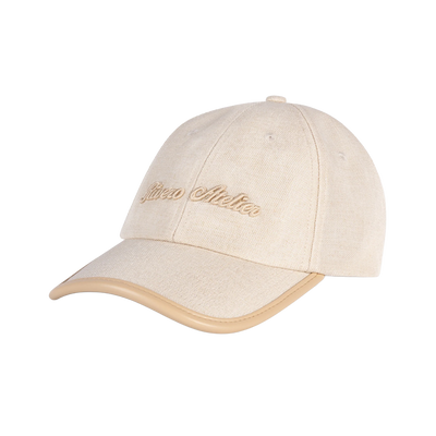 RIVERO - SIGNATURE ATELIER LINEN CAP