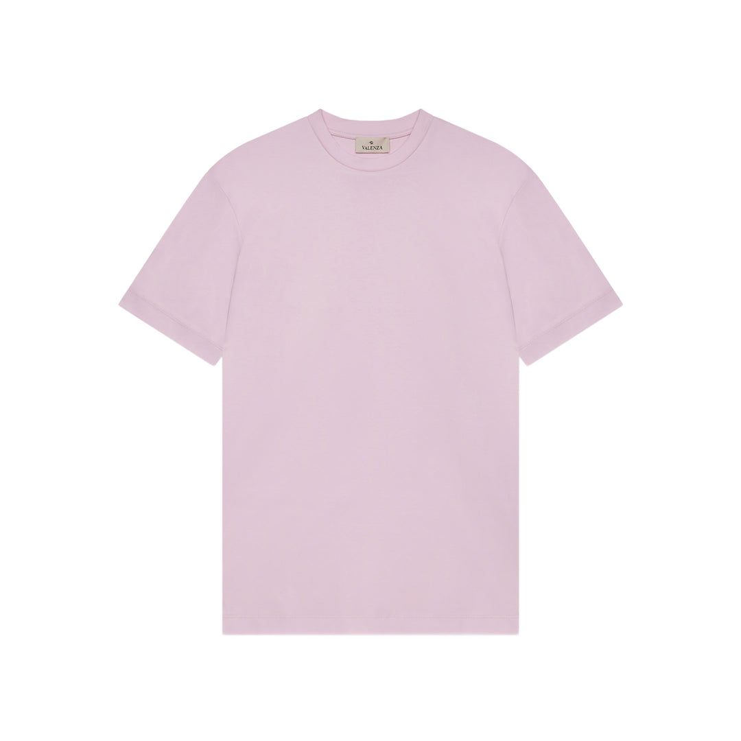 VALENZA - INTERLOCK SUPIMA T-SHIRT ROSE