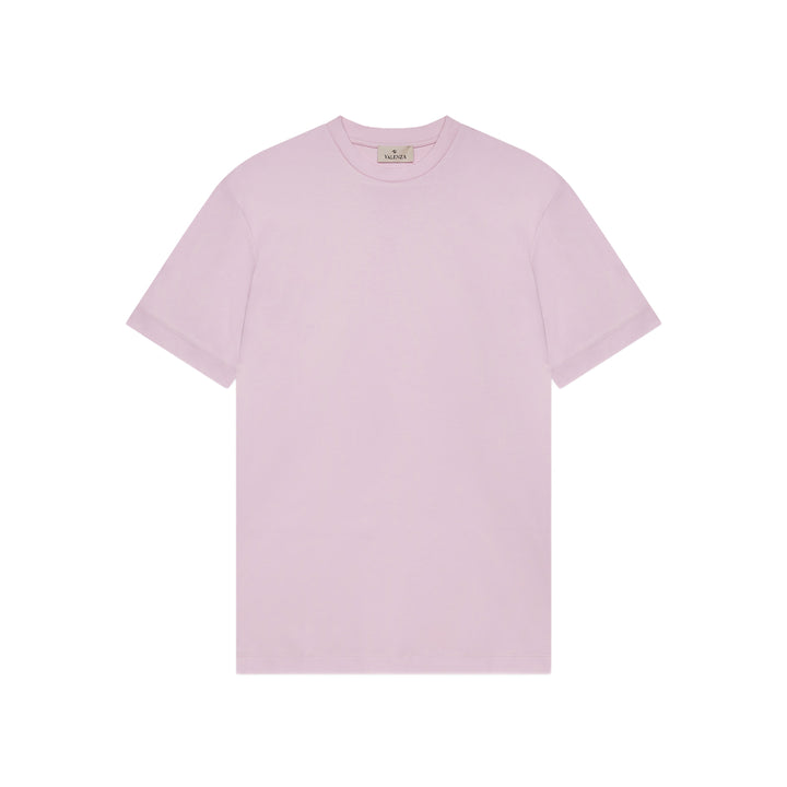 VALENZA - INTERLOCK SUPIMA T-SHIRT ROSE