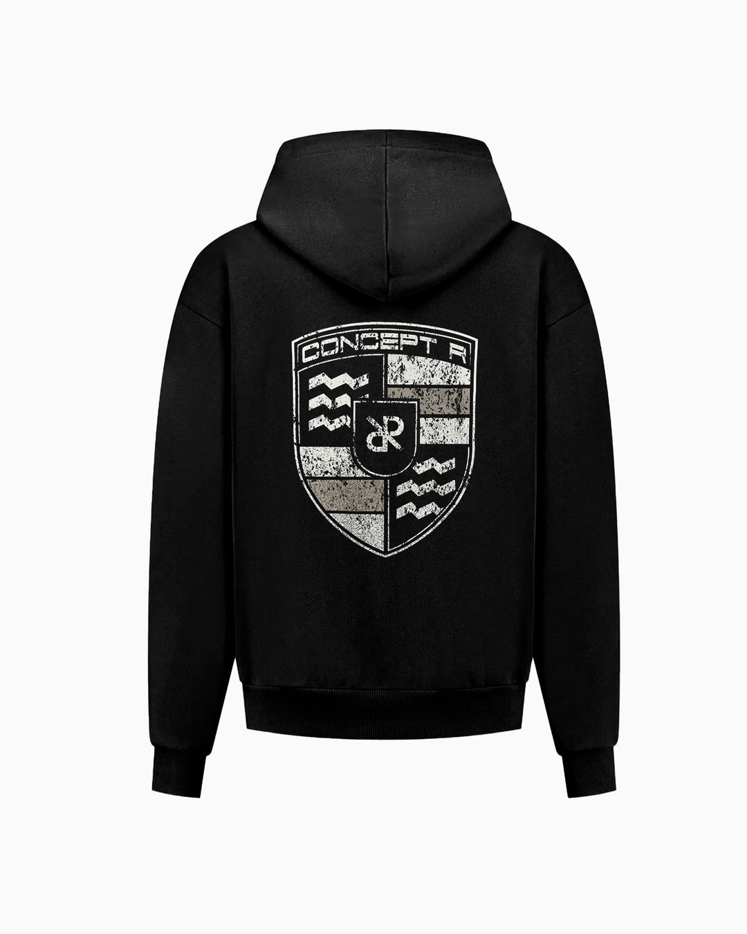 CONCEPT R - EMBLEM ZIPPER - BLACK