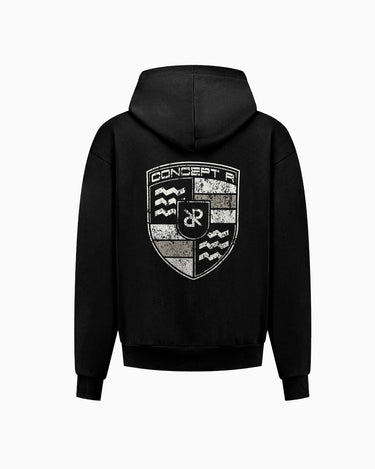 CONCEPT R - EMBLEM ZIPPER - BLACK