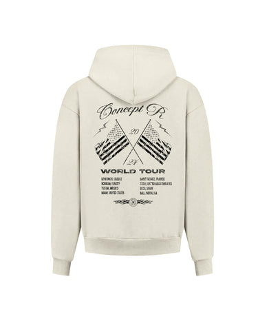 CONCEPT R - WORLD TOUR ZIPPER - BEIGE