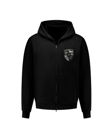 CONCEPT R - EMBLEM ZIPPER - BLACK