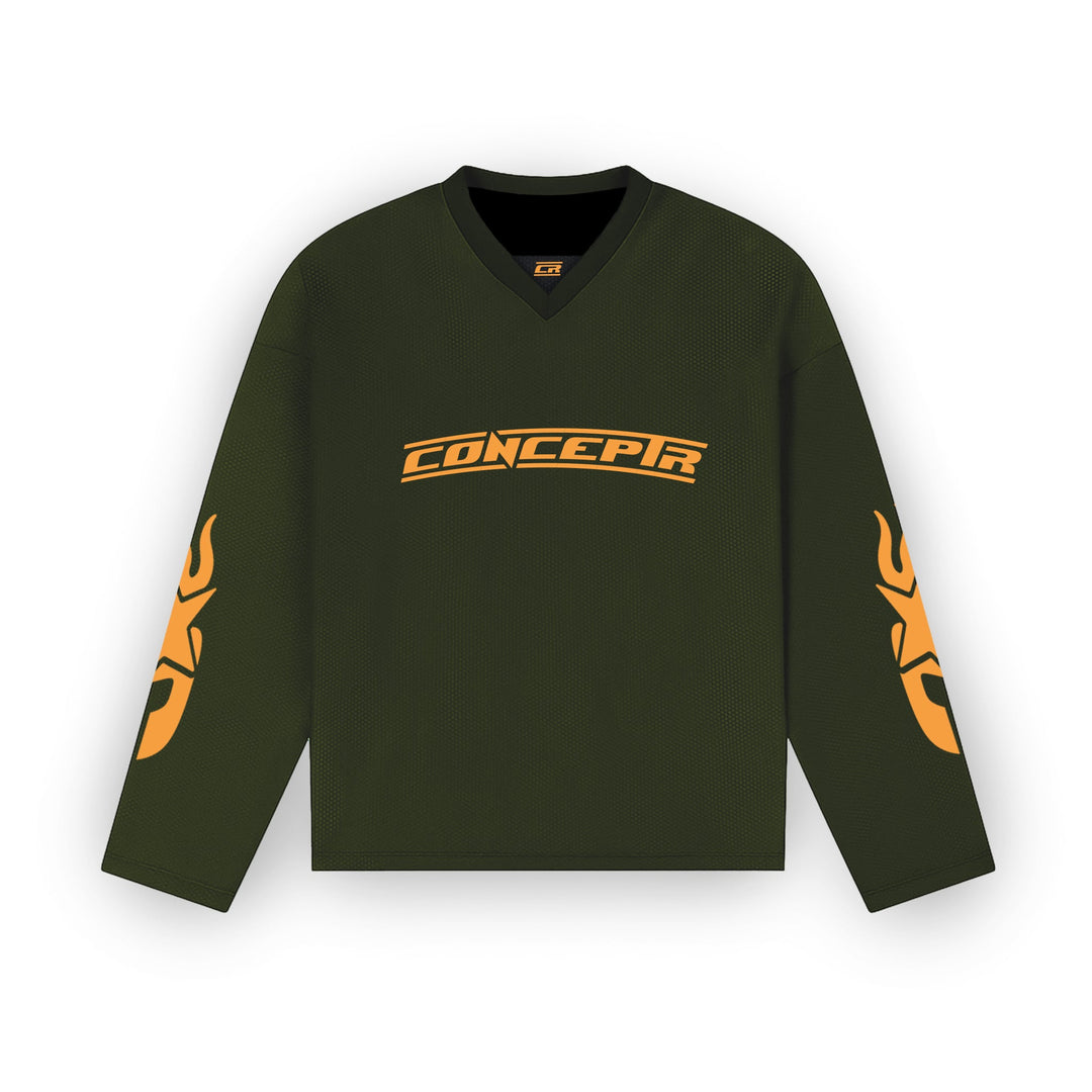 CONCEPT R - GAME CHANGER JERSEY - MESH GREEN