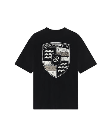 CONCEPT R - EMBLEM TEE - BLACK