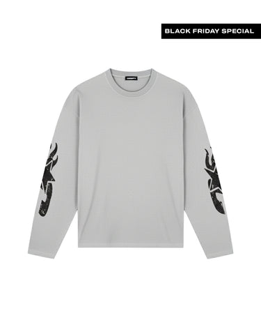 CONCEPT R - BORN TO INSPIRE LONGSLEEVE - GREY * PRE ORDER