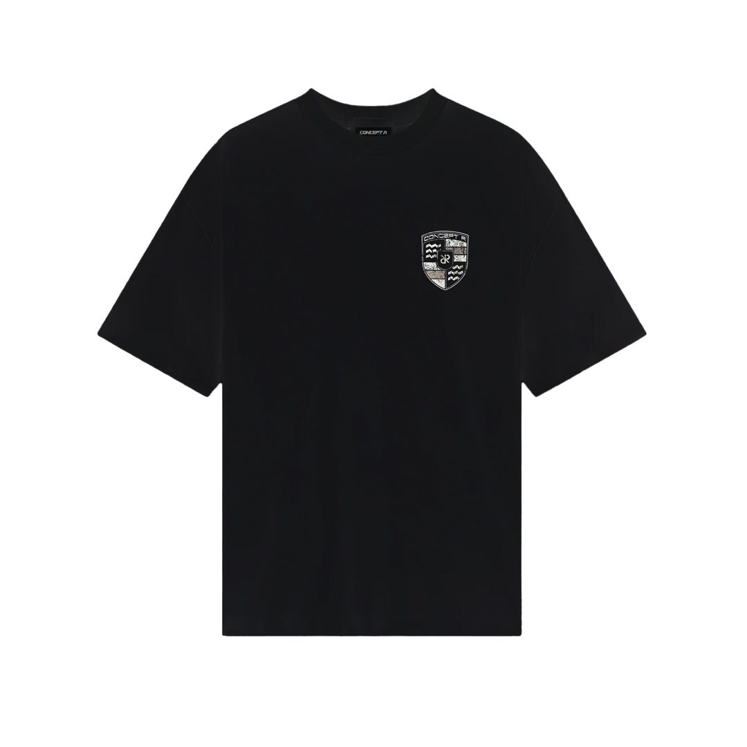 CONCEPT R - EMBLEM TEE - BLACK