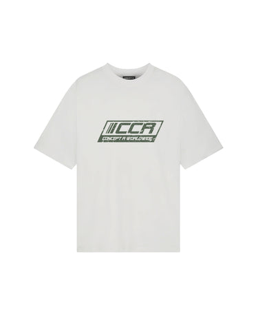 CONCEPT R - URBAN TEE - WHITE/GREEN