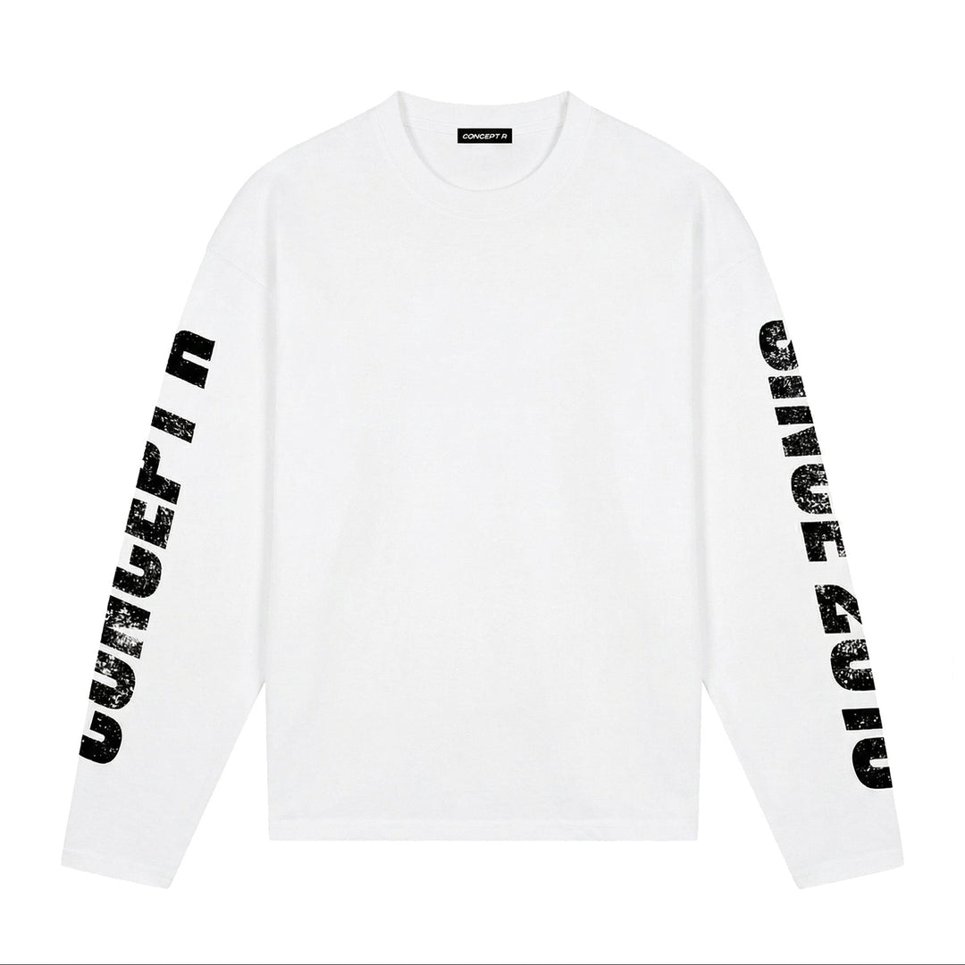 CONCEPT R - ANNIVERSARY LONGSLEEVE - WHITE