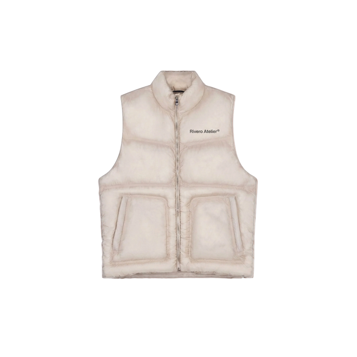RIVERO - STUDIO PUFFER VEST SAND