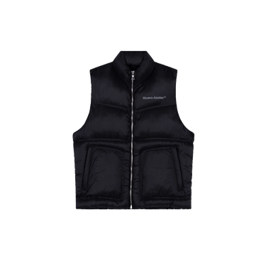 RIVERO - STUDIO PUFFER VEST BLACK