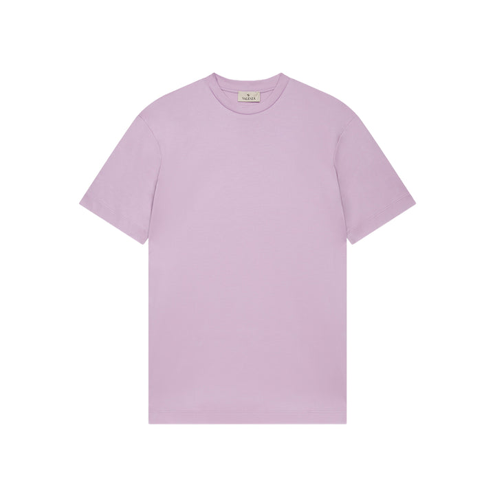VALENZA - INTERLOCK SUPIMA T-SHIRT LIGHT PURPLE