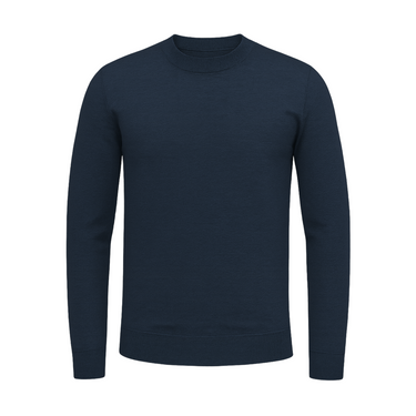 RIMA - CASHWOOL CREWNECK SWEATER NAVY