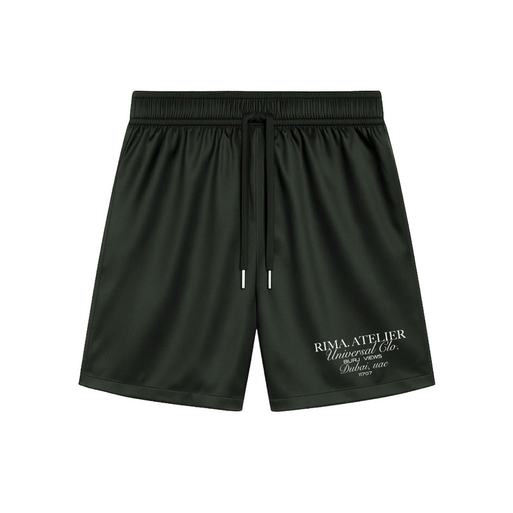 RIMA - SATIN SHORTS - GREEN
