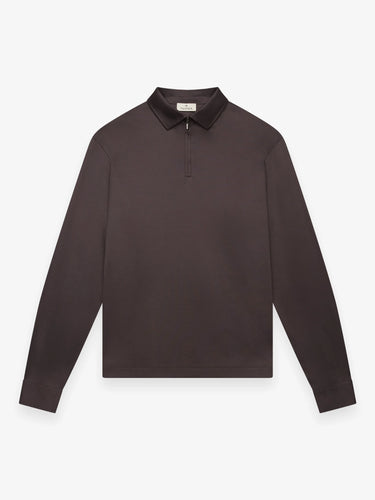 VALENZA- SUPIMA POLO MET RITSSLUITING ASPHALT