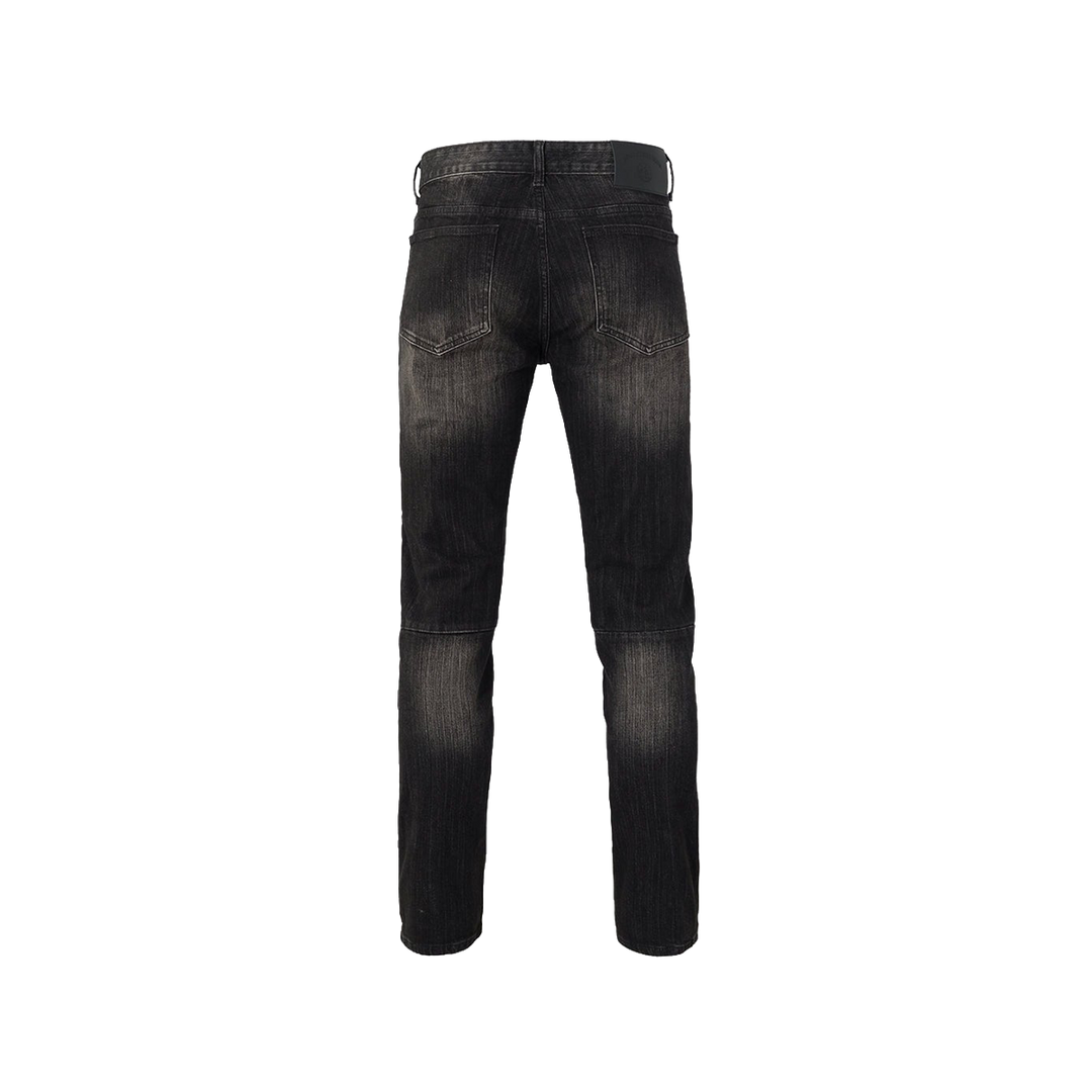 RIVERO - STRAIGHT DENIM JEANS BLACK