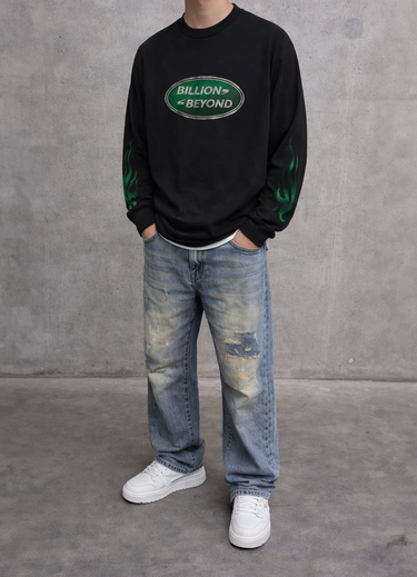 BILLION AND BEYOND - RVR LONGSLEEVE