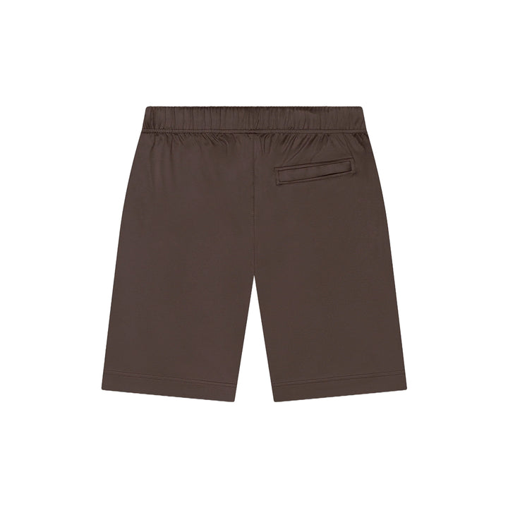 VALENZA - INTERLOCK SUPIMA SPORT SHORTS - EBONY BROWN