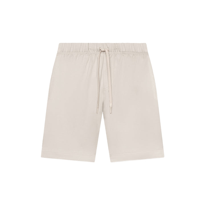 VALENZA - INTERLOCK SUPIMA SPORT SHORTS - PEARL GREY