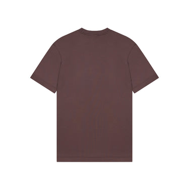 VALENZA - INTERLOCK SUPIMA T-SHIRT DARK SIENNA