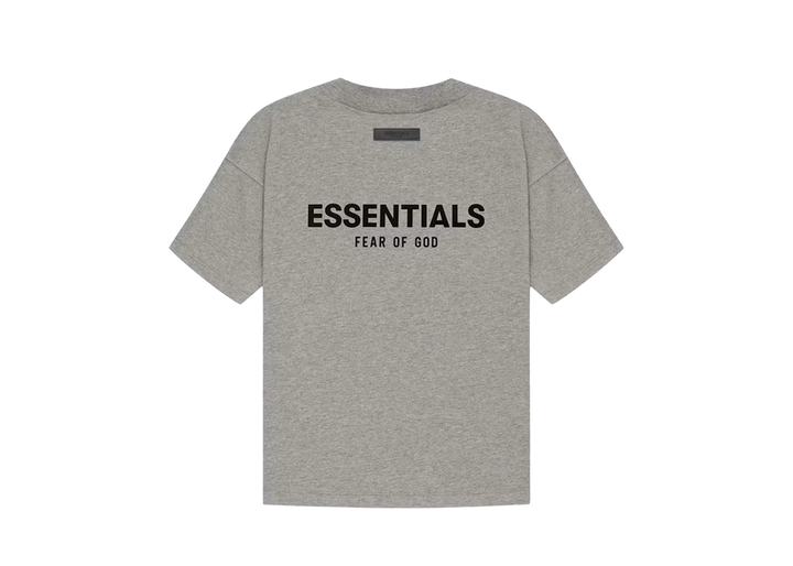 FEAR OF GOD ESSENTIALS -  DARK OATMEAL T-SHIRT