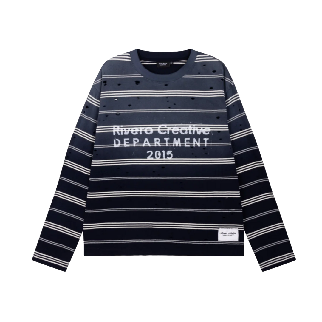 RIVERO - DEPARTMENT WASHED STRIPE LONGSLEEVE