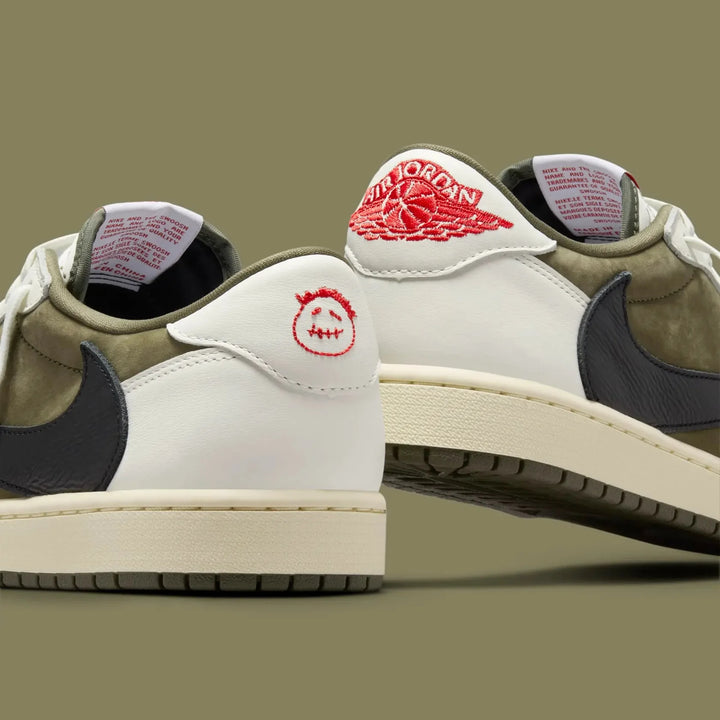 JORDAN 1 RETRO OG SP LOW TRAVIS SCOTT MEDIUM OLIVE