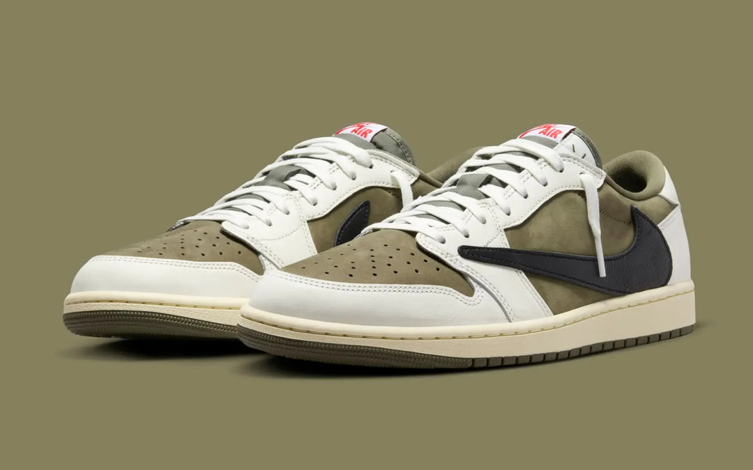 JORDAN 1 RETRO OG SP LOW TRAVIS SCOTT MEDIUM OLIVE