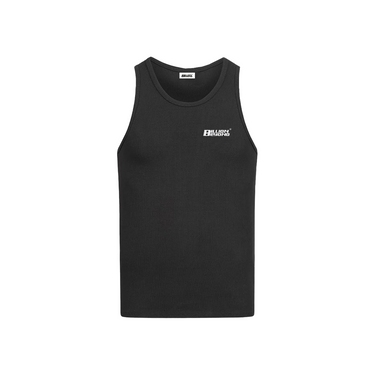 BILLION AND BEYOND - WAFFLE KNIT TANKTOP - BLACK