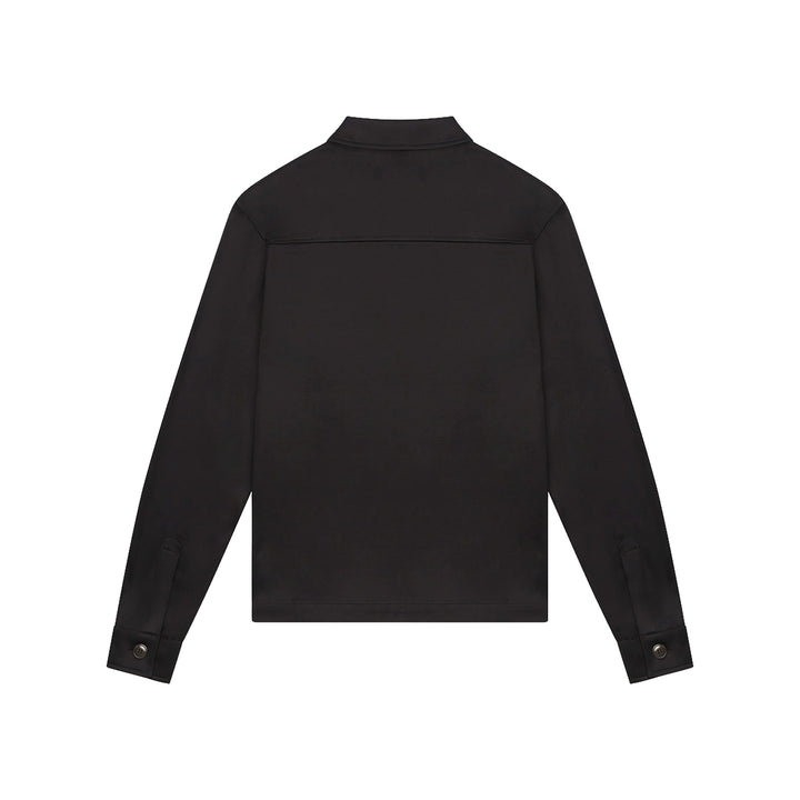 VALENZA - HEAVY SUPIMA OVERSHIRT BLACK
