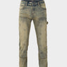 EmbossedDenimJeans