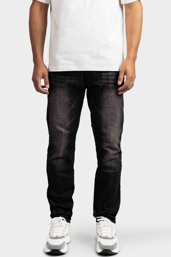 RIVERO - STRAIGHT DENIM JEANS BLACK – Concept R