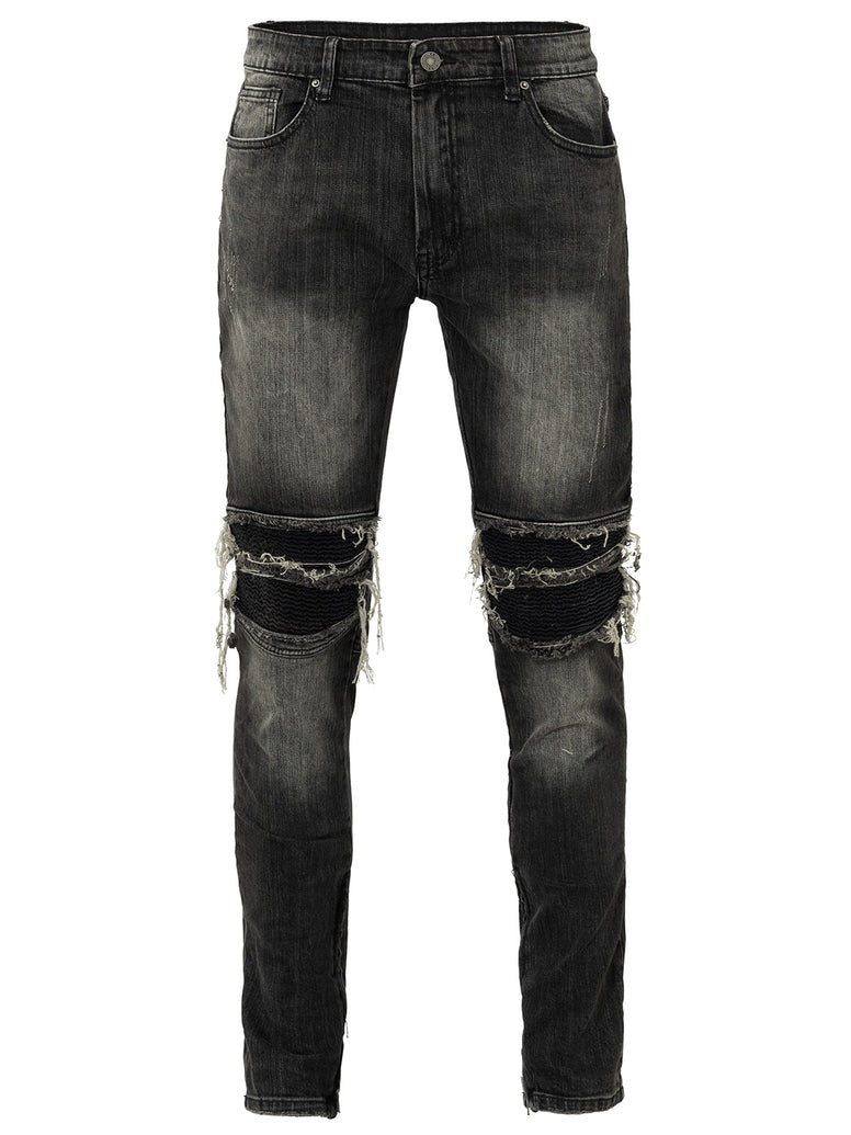 Rivero-jeans-Damage-Black